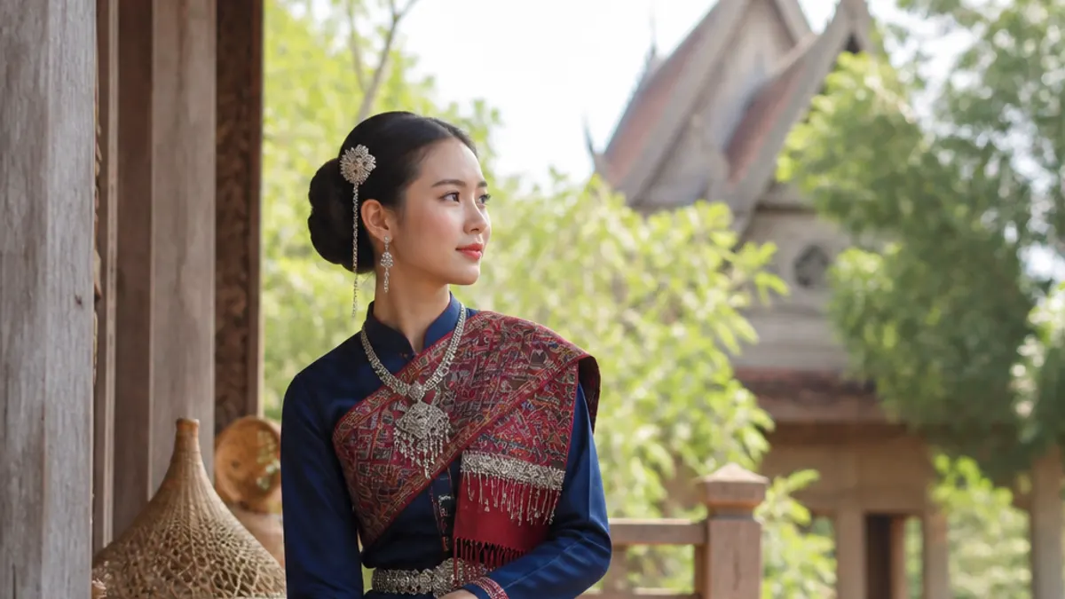 ภาพประกอบเรื่อง ศิลปะพื้นบ้านร้อยเอ็ด: วัฒนธรรมการแต่งกายที่สวยงามและสมควรค่าแก่การเรียนรู้